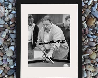 Minnesota Fats Rudolf Wanderone Autograph Signed REPRINT Billiards Legend 8x10 Photo Print