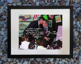 ドナルド・トランプ大統領のサイン入りオリジナル写真 - 額入り - Etsy