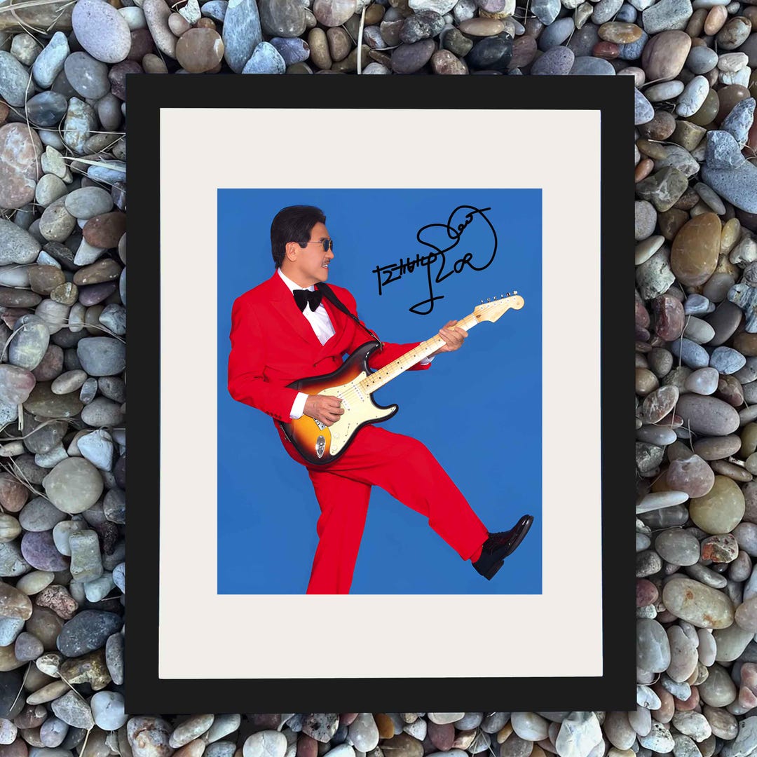 Masayoshi Takanaka Autograph Signed REPRINT 8x10 Print Japanese
