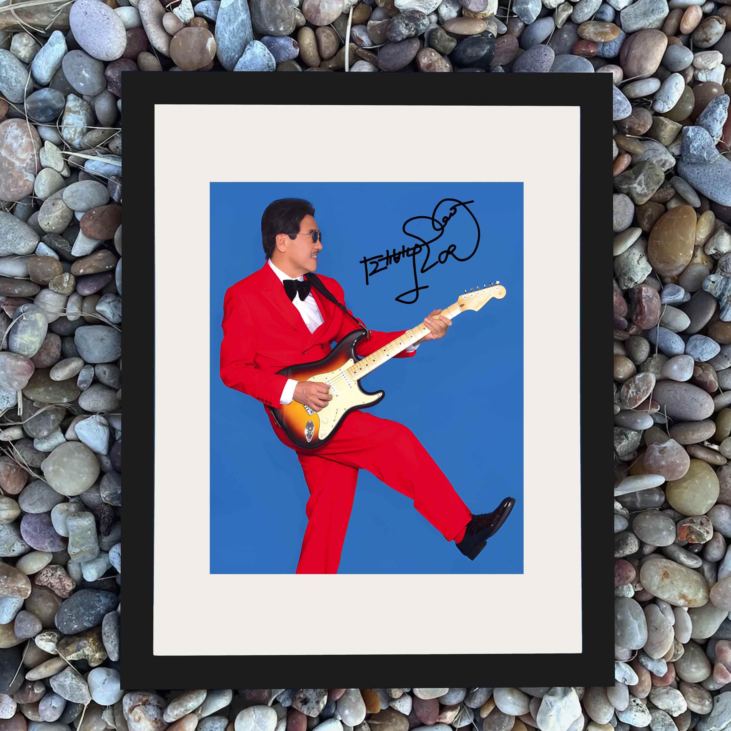 Masayoshi Takanaka Autograph Signed REPRINT 8x10 Print Japanese