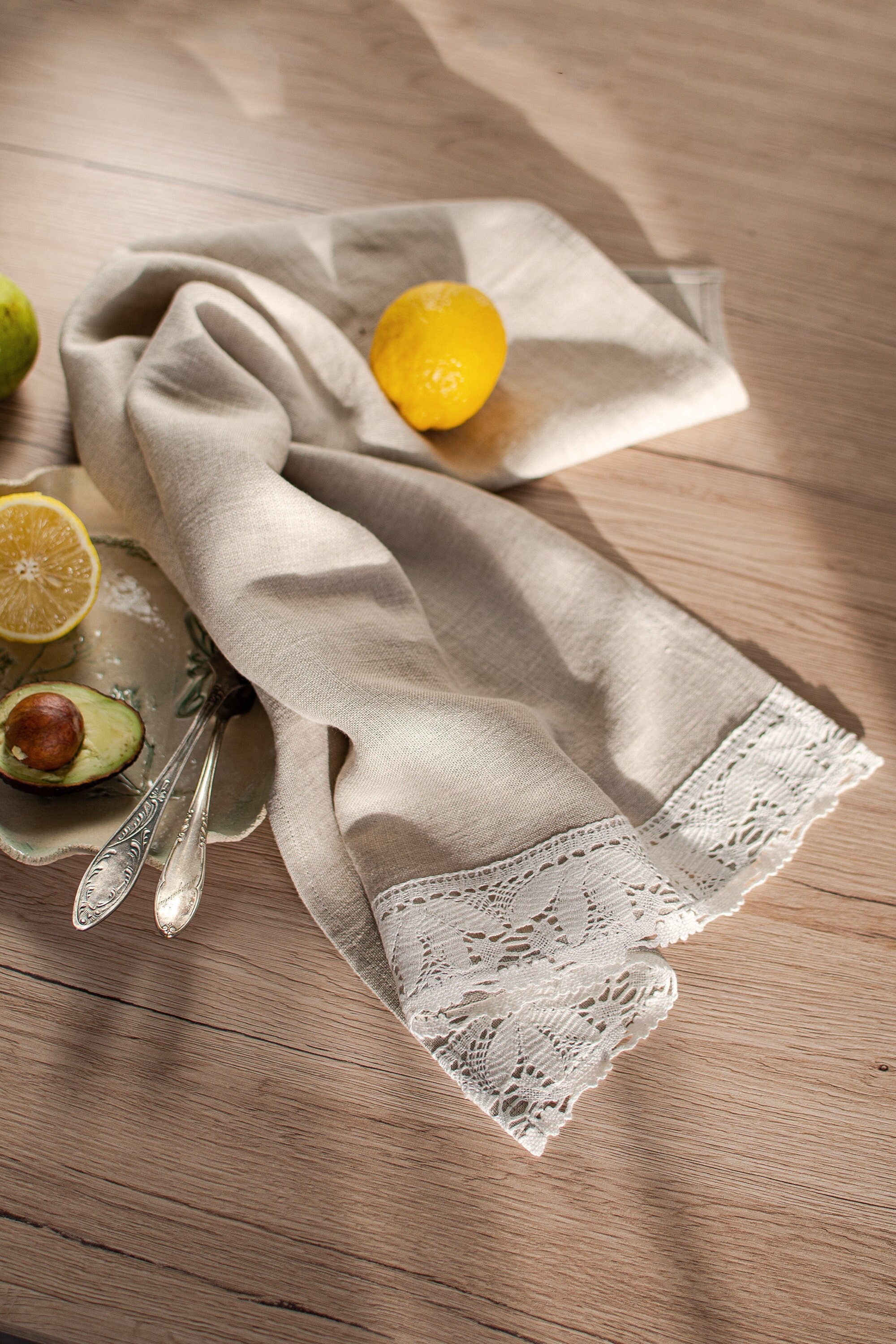 Holiday kitchen towels of made in Provence quality