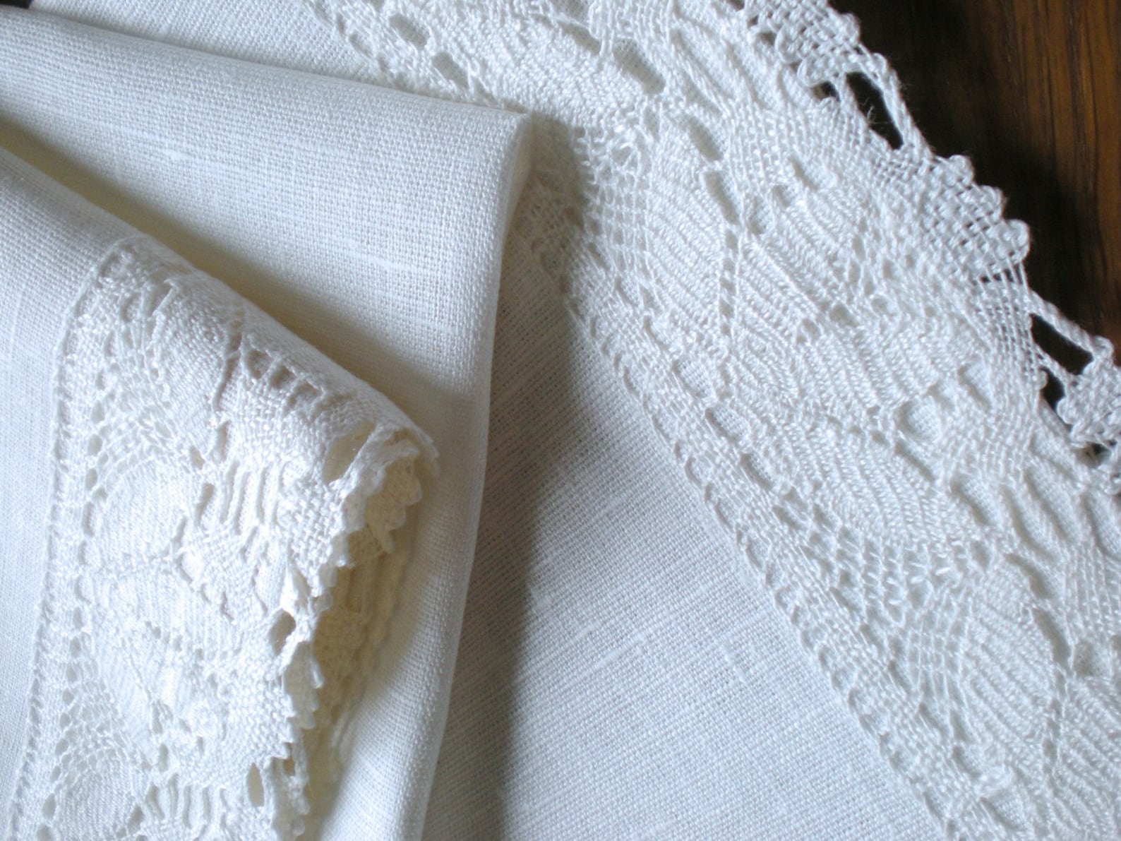 White Linen Towels Set of 2 Hand Towels Christmas Gift Towels Etsy