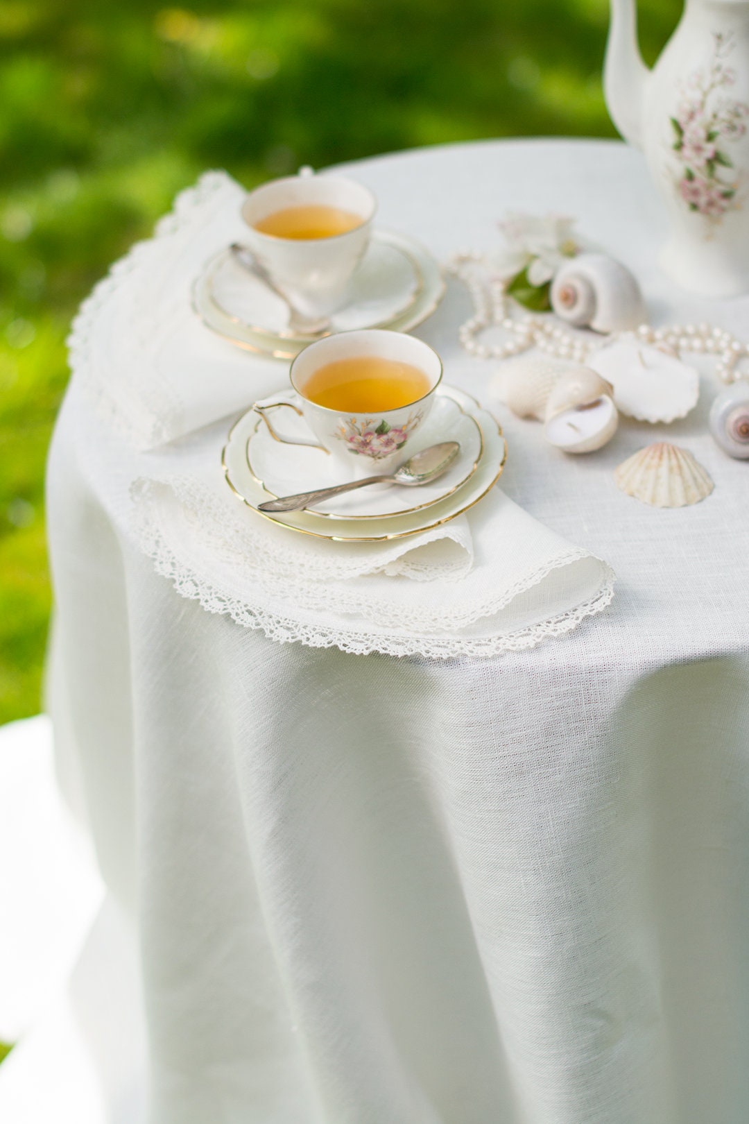 Natural Linen Tablecloth Pure Linen Table Cloth Wedding Tablecloth Rustic Table Cloth