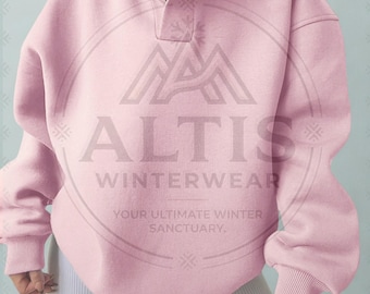 Women's Oversized Hoodie, Casual Soft Pullover Sweatshirt, Cozy Aesthetic Loungewear, Warm Winter Gift for Her