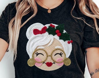 Crochet Santa Claus,Mrs. Claus Png, Christmas Png, Vintage Merry Christmas Png, Santa Png, Crochet Coquette Christmas Png, 300 DPI