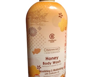 Complexion Boutik Honey body wash met hyaluronzuur 1000 ml Voedende en hydraterende huidverzorging.