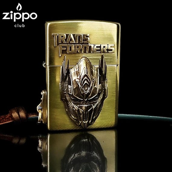 cigarette lighter transformer Transformers Prime – 3D Metal Engraved Brass Lighter | Collector's Edition