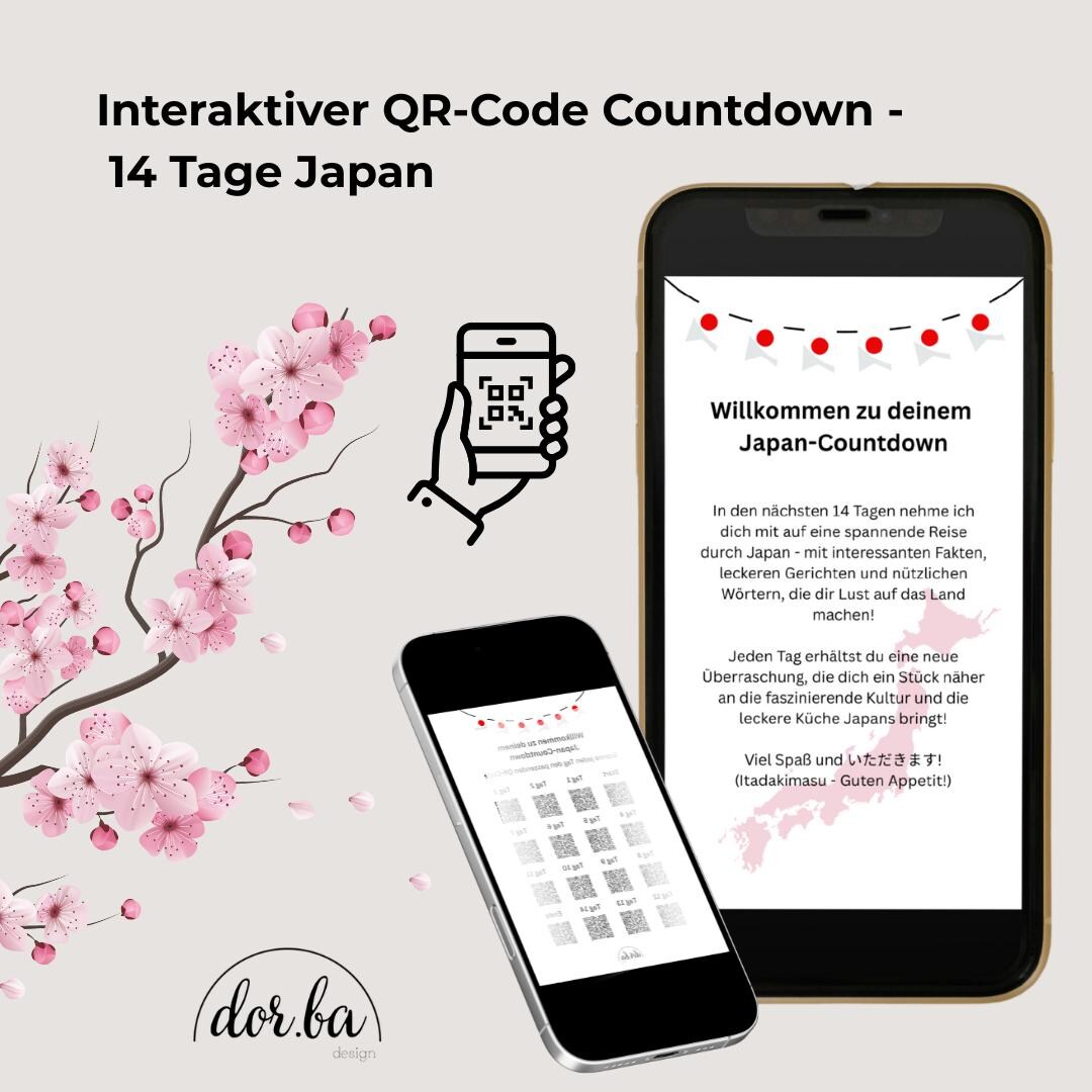 Japan Countdown With QR Codes - 14 Days of Culture, Food & Language ...
