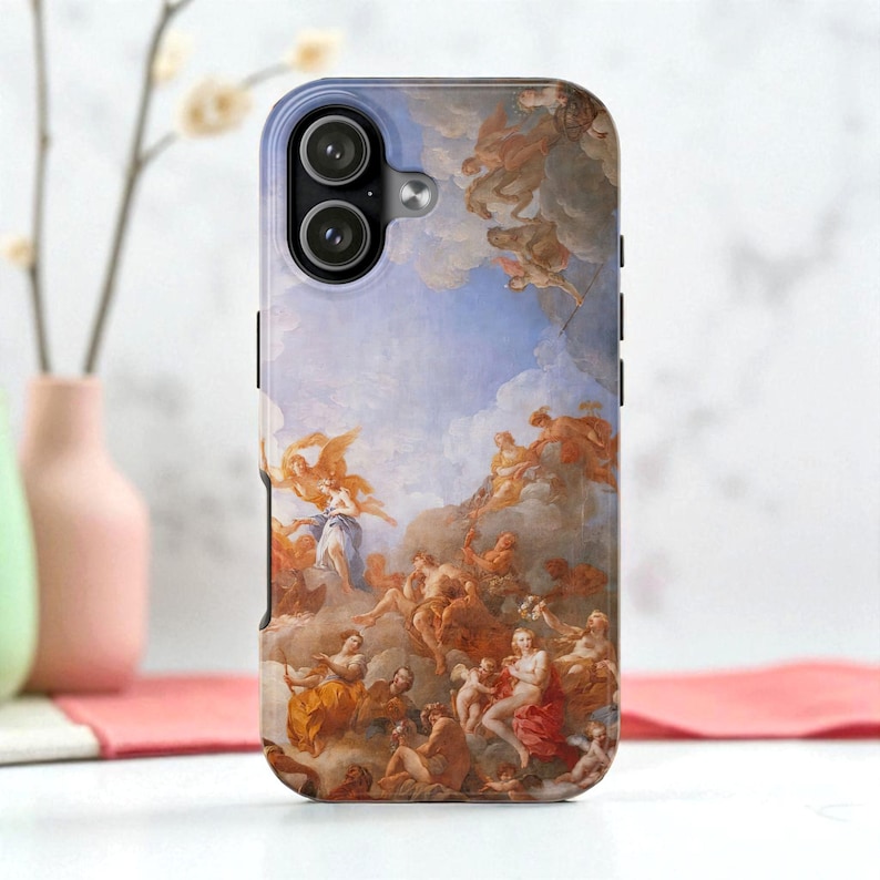 Vintage Angel Painting Tough MagSafe Phone Case, Renaissance Art Cover, iPhone 17 16 15 14 13 12 11 X XR XS XMAX SE2020 8 7 6, google pixel 9 8 7 6 5 4 3 2, Samsung S25 S24 S23 S22 S21 S20, iphone 17 air, iphone 17 pro max, fallen angel case, angel cherub moodboard, famous painting case, Grunge Renaissance cover, goth case, Baroque Aesthetic, Decoden Phone Case, retro angel case, angelcore cover, whimsical case, angel number case, lucifer case, celestial case, coquette aesthetic, nostalgia gift