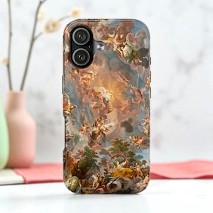 Vintage Angel Painting Tough MagSafe Phone Case, Renaissance Art Cover, iPhone 17 16 15 14 13 12 11 X XR XS XMAX SE2020 8 7 6, google pixel 9 8 7 6 5 4 3 2, Samsung S25 S24 S23 S22 S21 S20, iphone 17 air, iphone 17 pro max, fallen angel case, angel cherub moodboard, famous painting case, Grunge Renaissance cover, goth case, Baroque Aesthetic, Decoden Phone Case, retro angel case, angelcore cover, whimsical case, angel number case, lucifer case, celestial case, coquette aesthetic, nostalgia gift