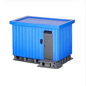 HO 1:87 Scale Construction Worker Cabin