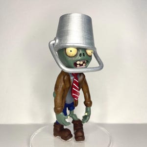 Plants vs Zombies Buckethead Zombie Figurine
