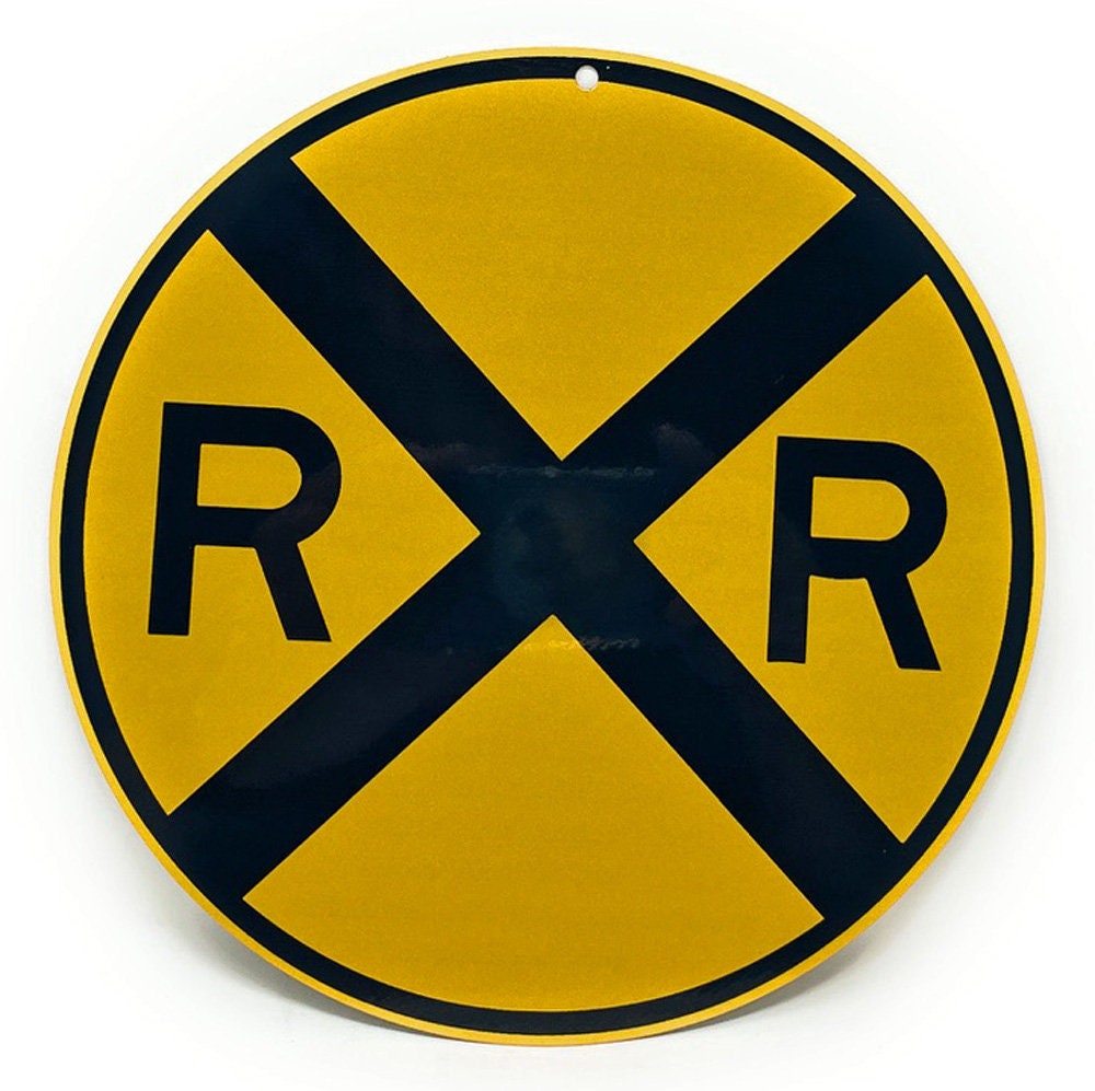 Railroad Xing Sign - Etsy