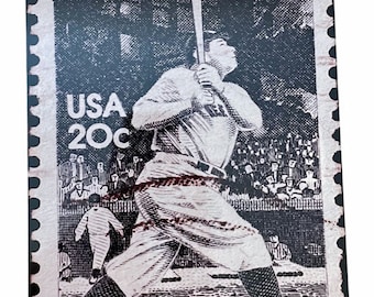 Baseball BABE RUTH USA 20 cent Stamp Novelty Nostalgic 8x12 in Aluminum Sign