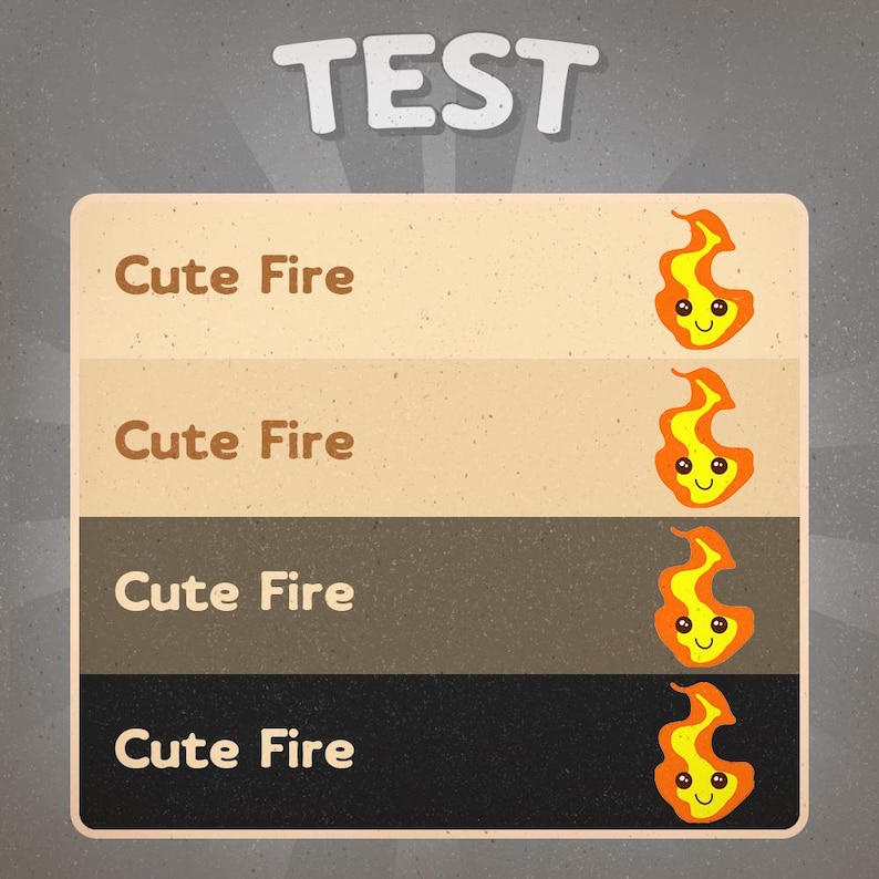 Kawaii Fire Animated Twitch Emote – Kawaii Flame GIF for Hype Reactions ...