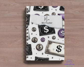 Mini Bill Tracker Notebook | One-Year Budget Organizer
