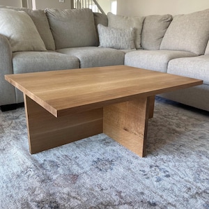 Rift Sawn White Oak Coffee Table