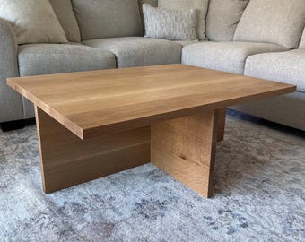 Rift Sawn White Oak Coffee Table