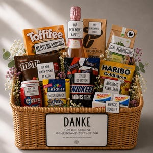 Overlevingspakket voor een nieuwe baan - Afscheidscadeau voor een collega - Cadeauset - Digitale download - Cadeaupakket - Lastminute cadeau (PDF) - Baanwisseling - Doe-het-zelf afbeelding 1