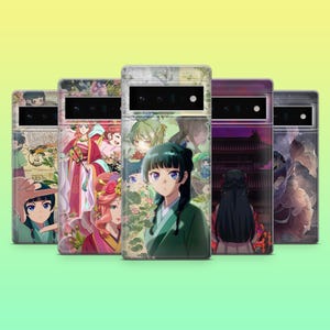 Apothecary Diaries Phone Case Maomao Anime Cover for Google Pixel 9Pro, 9, 8A, 8Pro, 7A, 7, 6A, iPhone 16, 15, 14, 13, Samsung S25, S24, A16