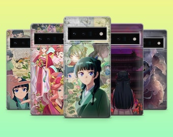 Apothecary Diaries Phone Case Maomao Anime Cover for Google Pixel 9Pro, 9, 8A, 8Pro, 7A, 7, 6A, iPhone 16, 15, 14, 13, Samsung S25, S24, A16