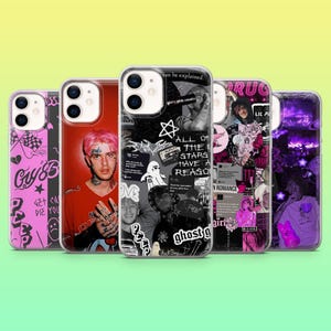 Lil Peep Phone Case Emo Rap Sadboy Cover for iPhone 16 Pro, 15, 14, 13, 12, 11, Samsung S25, S24, S23, S22, A16, A56, A54, Pixel 9Pro, 9A