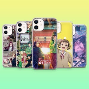 Apothecary Diaries Phone Case Maomao Court Cover for iPhone 16e, 15, 14, 13, 12, 11, Samsung S25, S24, S23, S22, A16, A56, A54, Pixel 9, 9A