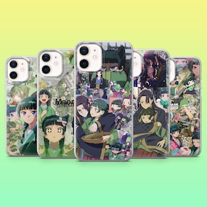 Apothecary Diaries Phone Case Maomao Otome Cover for iPhone 16e, 15, 14, 13, 12, 11, Samsung S25, S24, S23, S22, A16, A56, A54, Pixel 9, 9A