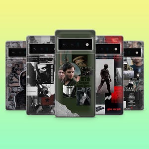 Winter Soldier Phone Case Bucky Barnes Cover for Google Pixel 10Pro, 9, 8, 8Pro, 7A, 7, 6A, iPhone 17, 16, 15, 14, 13, Samsung S26, S25, A17