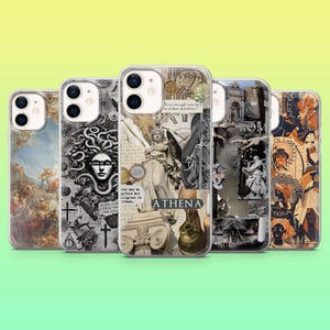 Ancient Greek Phone Case Classic Mythology Cover for iPhone 17, 16, 15, 14, 13, 12, Samsung S25, S24, S23, S22, A16, A56, A54, Pixel 10, 9A