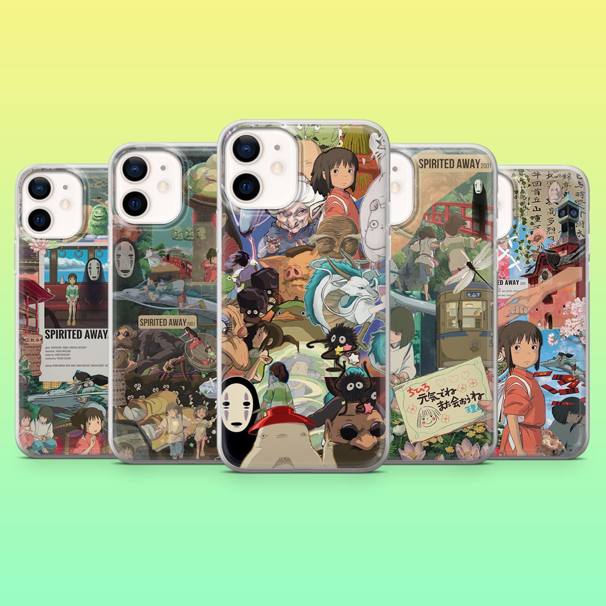 千と千尋の神隠し スマホケース ジブリ ドラゴンカバー iPhone 17、15