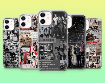 One Direction Phone Case Lyric Artist Cover for iPhone 17 Air, 16, 15, 14, 13, Samsung S25, S24, S23, S22, A16, A56, A54, Pixel 10, 10Pro