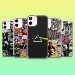 Pink Floyd Phone Case Classic Rock Dark Cover for iPhone 17, 16, 15, 14, 13, 12, Samsung S25, S24, S23, S22, A16, A56, A54, Pixel 10Pro, 9