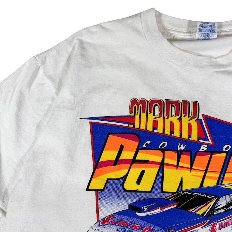 Vintage NHRA Properties Mark Pawik Vintage T-shirt XXL bild 2