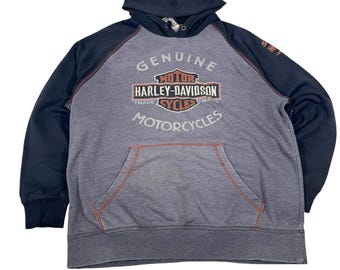 Harley Davidson Hoodie - 90er Jahre Antelope Valley Lancaster CA Large