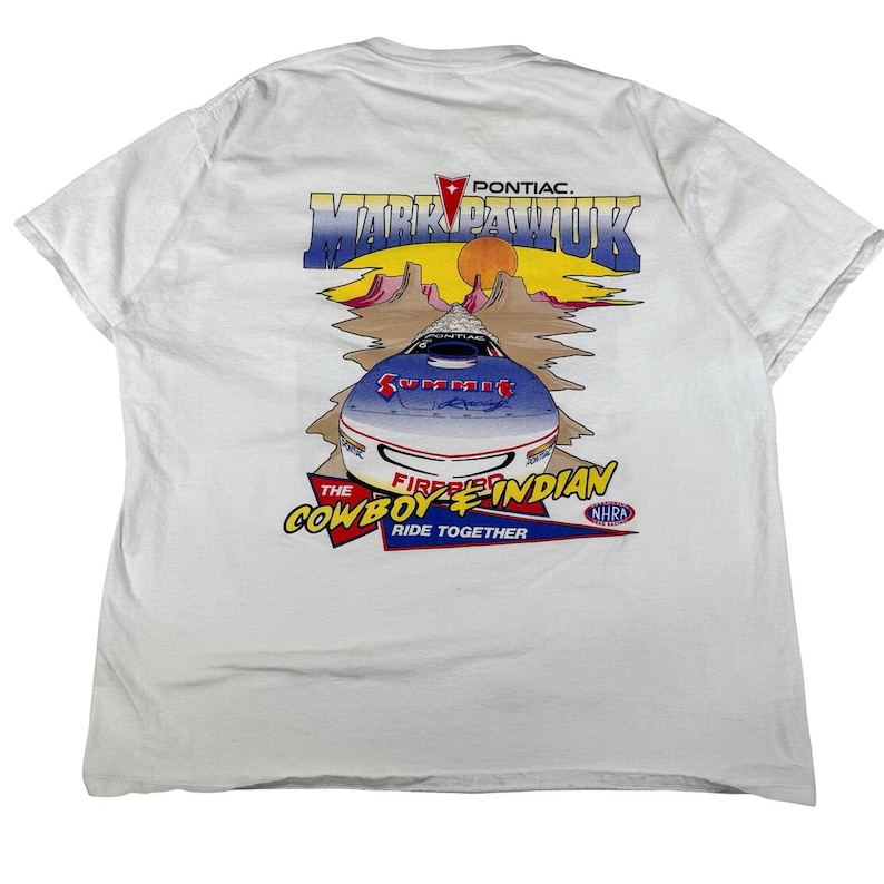 Vintage NHRA Properties Mark Pawik Vintage T-shirt XXL bild 4