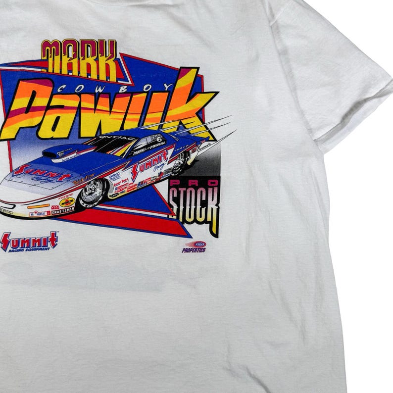 Vintage NHRA Properties Mark Pawik Vintage T-shirt XXL bild 3