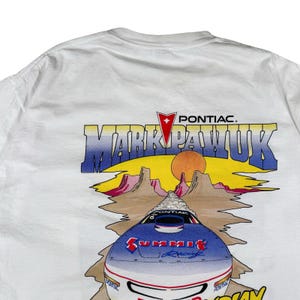 Vintage NHRA Properties Mark Pawik Vintage T-shirt XXL bild 5