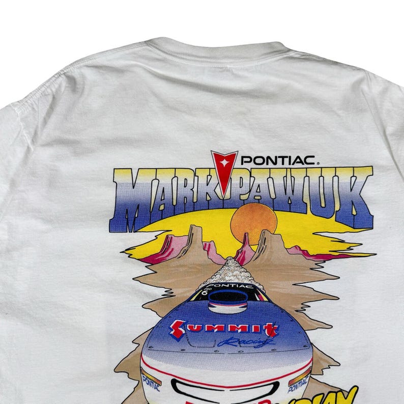 Vintage NHRA Properties Mark Pawik Vintage T-shirt XXL bild 5