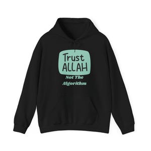 Trust Allah Hoodie - Unisex Heavy Blend™ Sweatshirt for Faith and Comfort