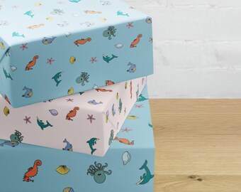Under the Sea Wrapping paper sheets