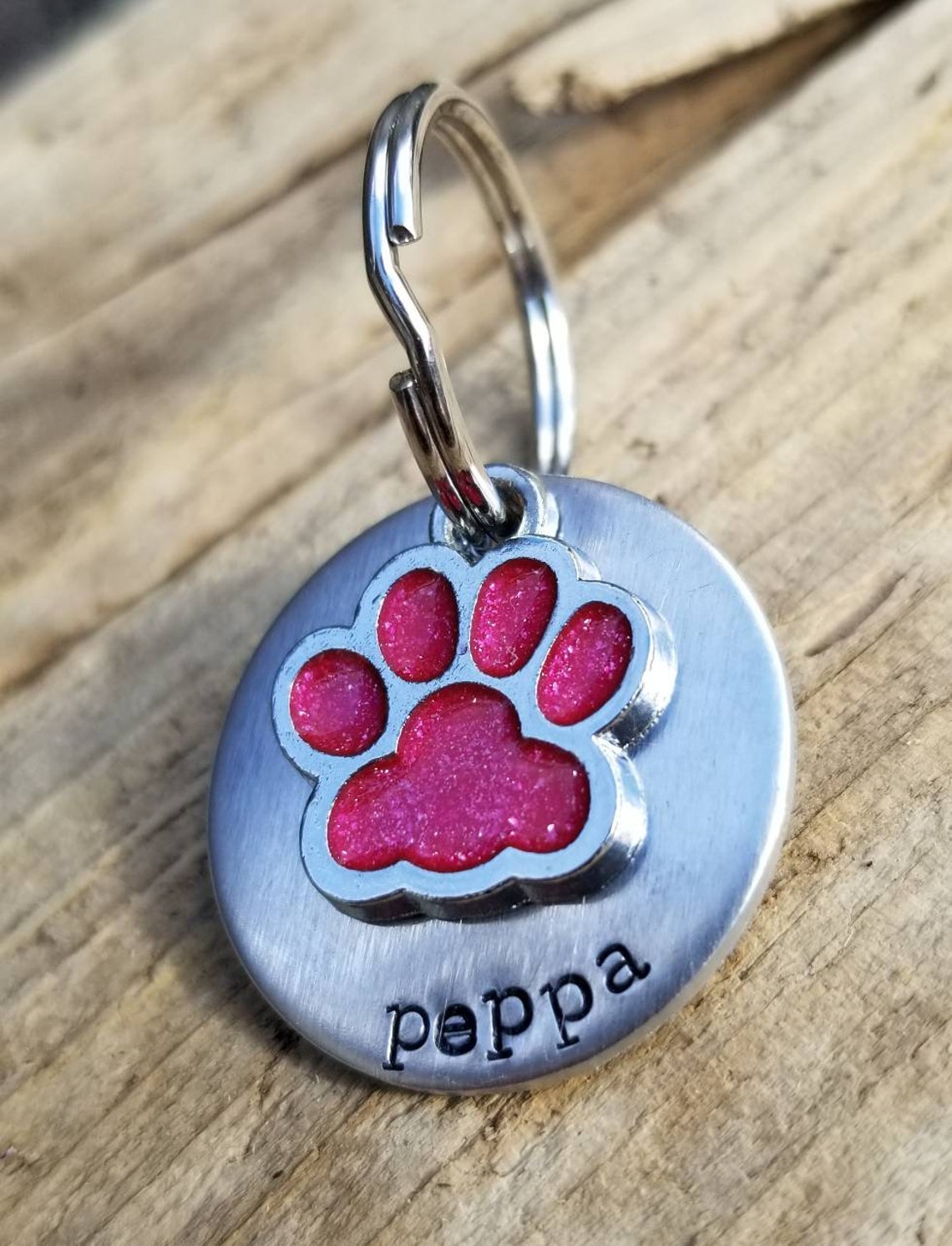 Small Dog tag dog ID Tag pet dog ID tag dog collar puppy Etsy