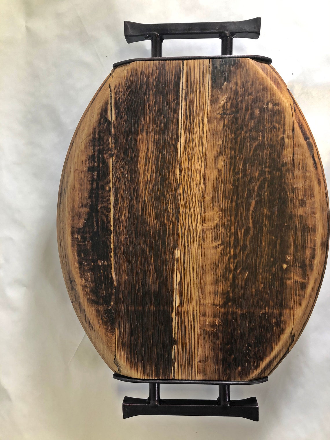 Wine Barrel Stave Cheese Board wood tray charcuterie 1 Etsy