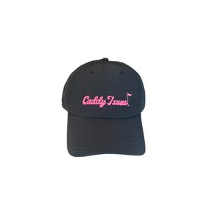 Caddy Issues Ponytail Hat-Black