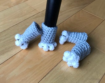 Crochet Cat Paw Chair Crochet Chair Leg Socks Cat Paw Chair Socks