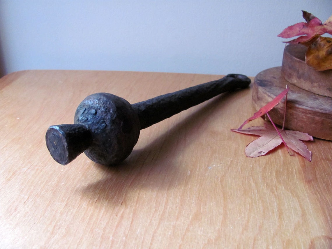 Reserved for G. Antique Bell Clapper Cast Iron Large and Tall | Etsy