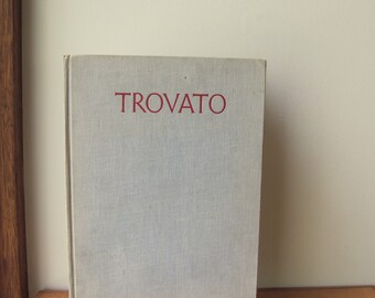 Trovato Bettina Book First Edition 1959 Italy Boy Opera Singer Music Hardcover Ariel Drawings Adoption Rare Childs Kid Story Bedtime Library
