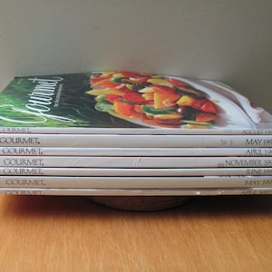 7 Gourmet Magazine 1997 98 Rezepte Menüs Hotel Themen Food Back Blumen Tomaten Cocktails Sushi Paris NYC Apr Mai Juni Nov Aug Vintage
