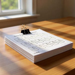 One digit subtraction worksheet with sums in grid format and write the answers instruction for kids