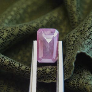 Myanmar Ruby 2.95ct Rectangular Step Purplish Pink Untreated • ( 9.3 × 5.8 × 4.5 mm) image 7